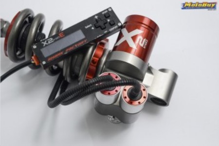 SHARKFACTORY X2E R25/R3/MT-25/MT-03 高性能電制リアサスペンション【カラースペックオーダー見積り】