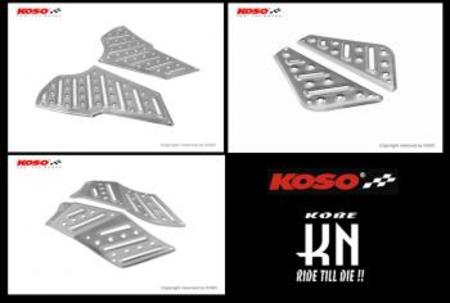 KOSO 2012年 シグナスX 【3型】 フロアボードセット【ガンメタ】