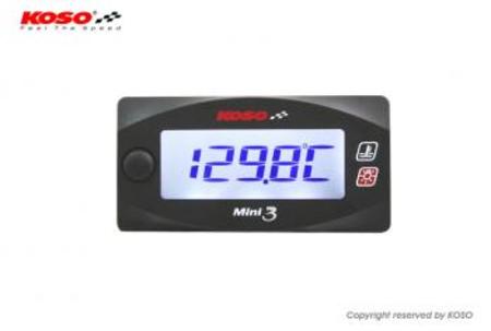 KOSO Mini3デジタル【ヘッド温度計】 シグナスX・BWS125/X/R