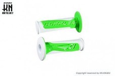 Doppler ハンドルグリップ【非貫通タイプ】 【120mm】ホワイト/グリーン