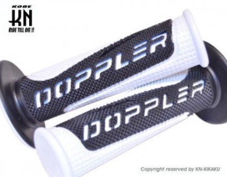 Doppler ハンドルグリップ【非貫通タイプ】 【120mm】ブラック/ホワイト