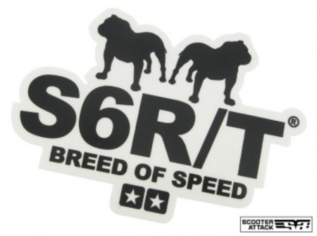 Sticker Stage6 R/T "Breed of Speed" black 91×65mm