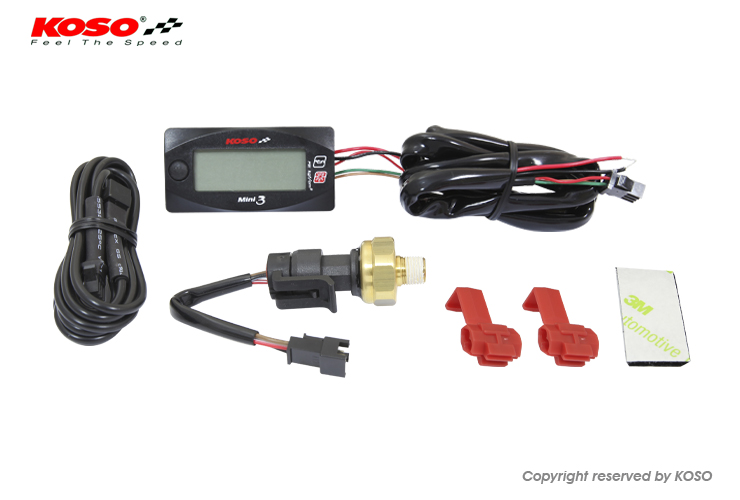 KOSO Mini3デジタル油圧計