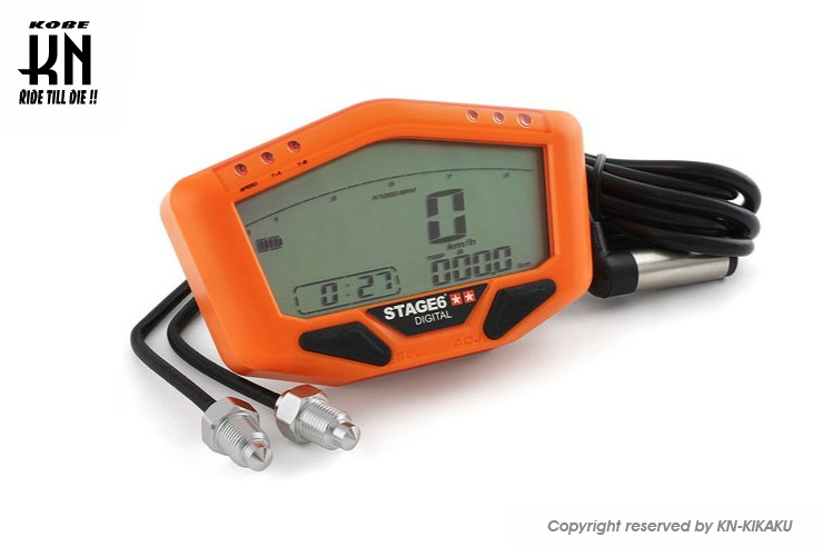 市場 タコメーター スピードメーター バイク 液晶盤LED デジタルタコメーター アワーメーター リセット可能 車用 高精度