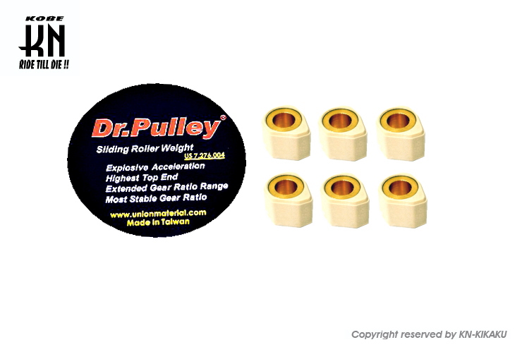 DR.PULLEY 異型ウエイトローラー 20×12. 【12.0 G】