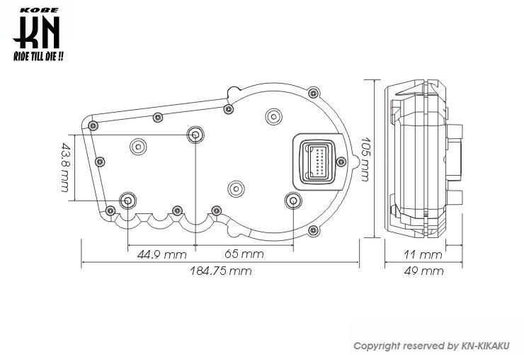 KOSO RX2プラス LCDマルチメーター バックライト8色【0-15000rpm】 | KN企画 | スクーター・オートバイ・バイク 改造パーツ  輸入パーツの通信販売