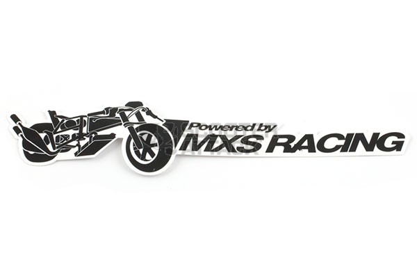 MAXISCOOT【ステッカー】MXS Racing Dragster【180mm×43mm】